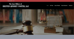 Desktop Screenshot of kporterlaw.net