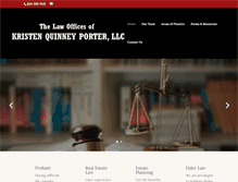 Tablet Screenshot of kporterlaw.net